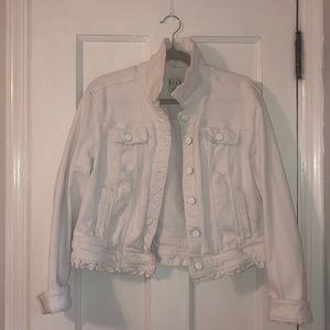 White Denim Jacket